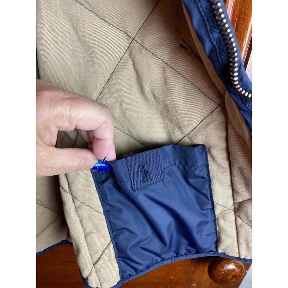 J. Crew Womens Quilted Outerwear Vest Size Med - Picture 8 of 9